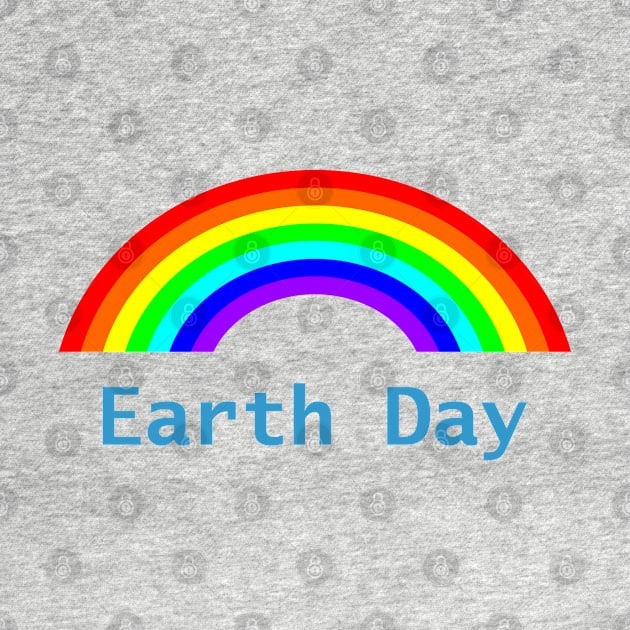 Earth Day Rainbow Celebration by ellenhenryart